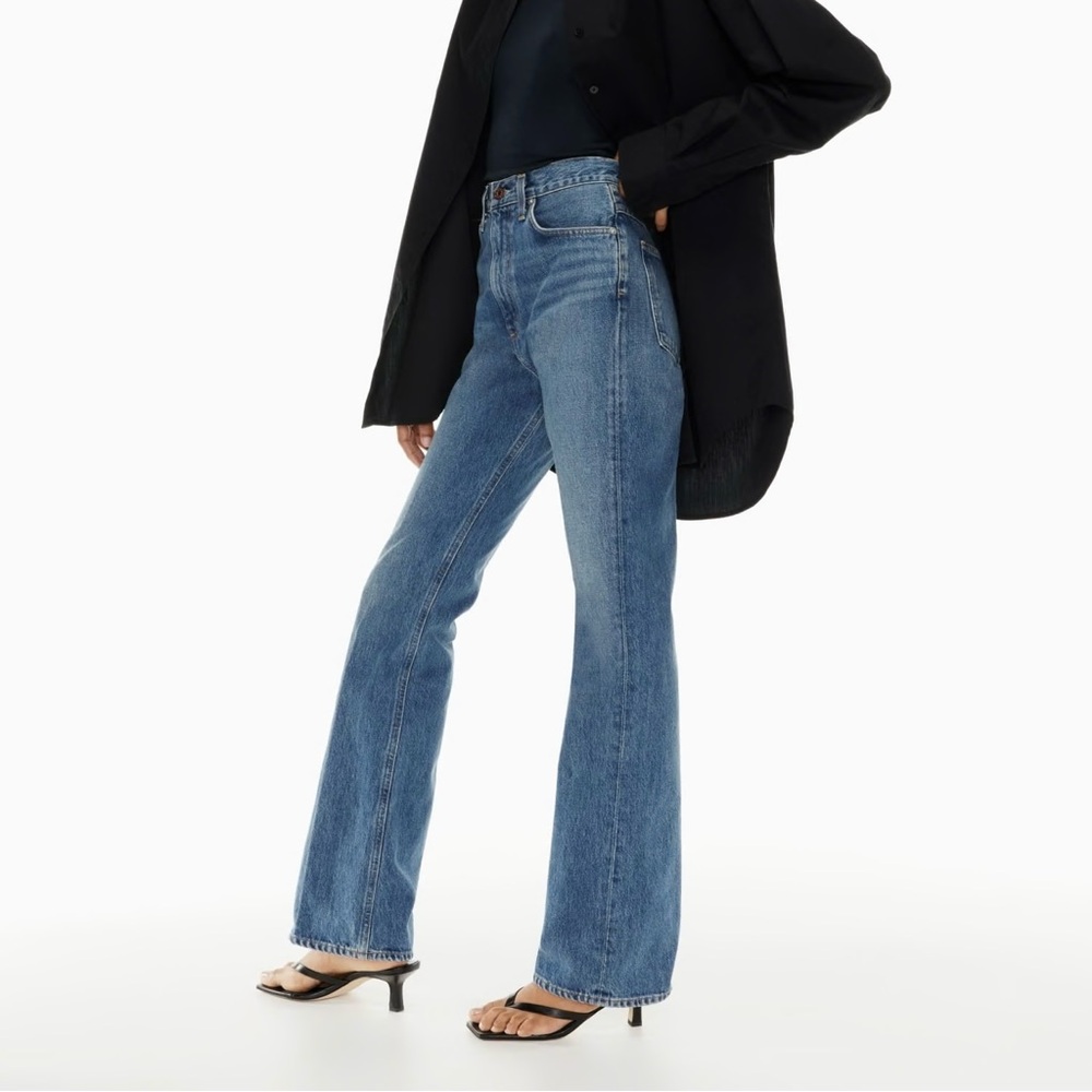 AGOLDE vintage high rise flare (25)